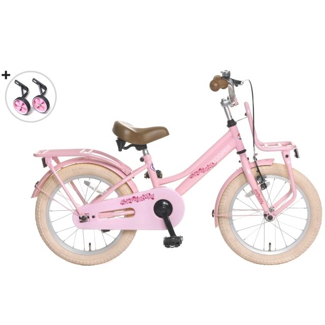 Popal Cooper 16 inch Meisjesfiets Roze